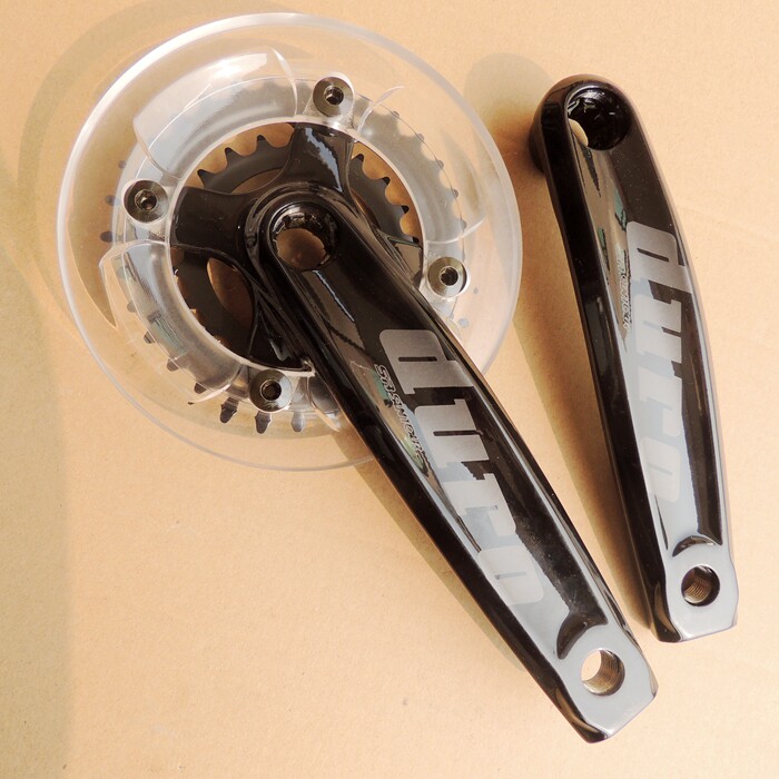 Taiwan SANTUO 32 * 22 * 170mm speed downhill bike variable-speed large fluted disc DH splines