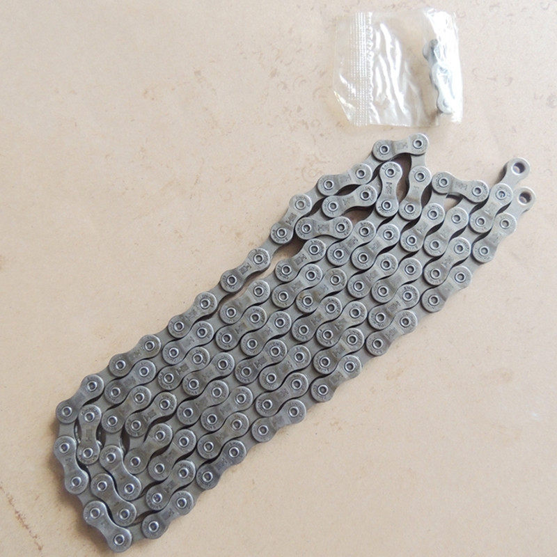 Shimano Mountain Bike Road Bike 9 Speed Boxed Folding Car Chain Shift Chain with Magic Buckle