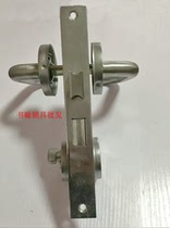 Stainless steel fire lock handle gangway Well fire door lock core with key escape safe passage door complete handle