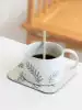 Miyake original handmade coarse pottery coffee cup dish Creative water cup Gift set cup mug