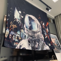 Big sale lost in New York Times Square astronauts surreal narrator decorative cloth hanging cloth