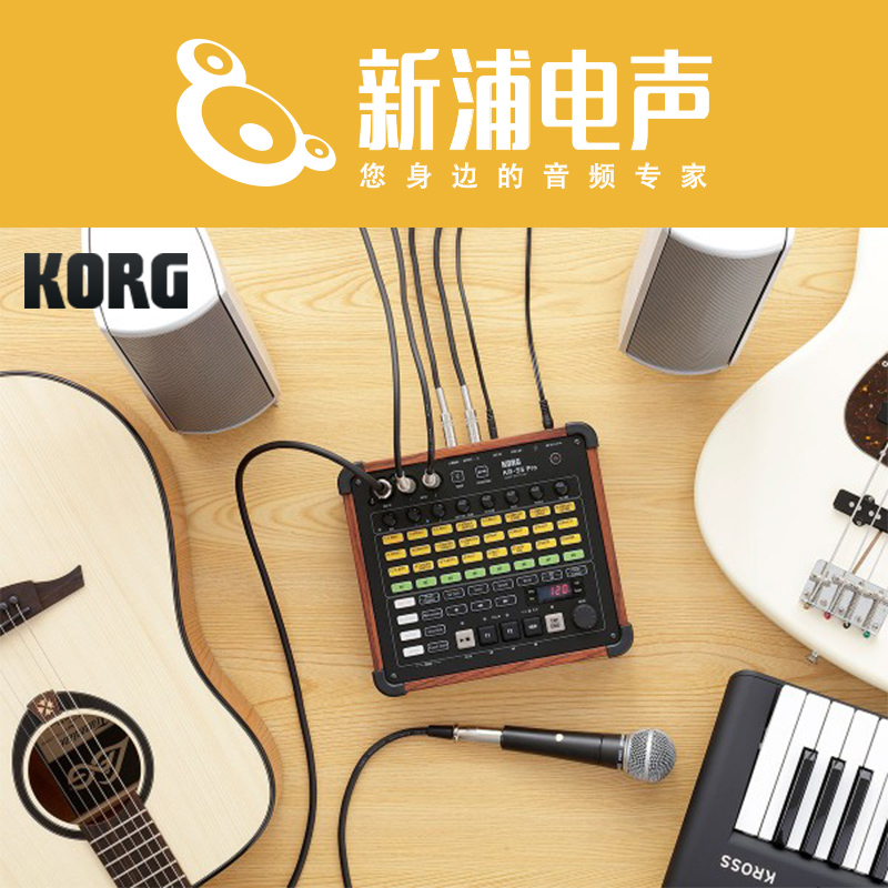 (Shinura Electroacoustic) The KORG KR-55 Pro comes with a drum mixer and audio recorder