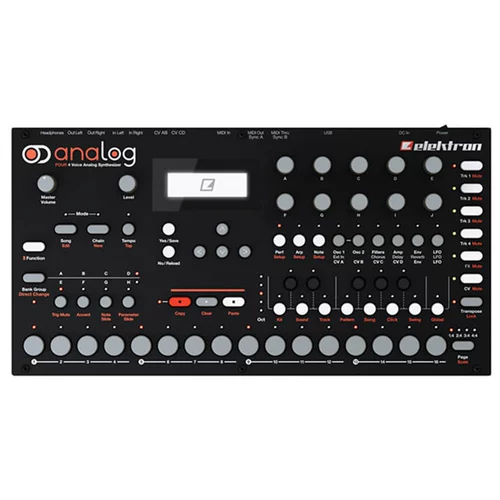 [Shinpu Electric Sound] Электронный Электрон Аналог Четыре шведского синтезатора ручной работы MK2 Эффектор