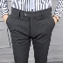 Mùa xuân và mùa hè mới mùa hè quần lửng ống rộng nhỏ quần dài nam phiên bản Hàn Quốc của quần dài bó sát bó sát quần dài nam xu hướng phù hợp - Quần Harem