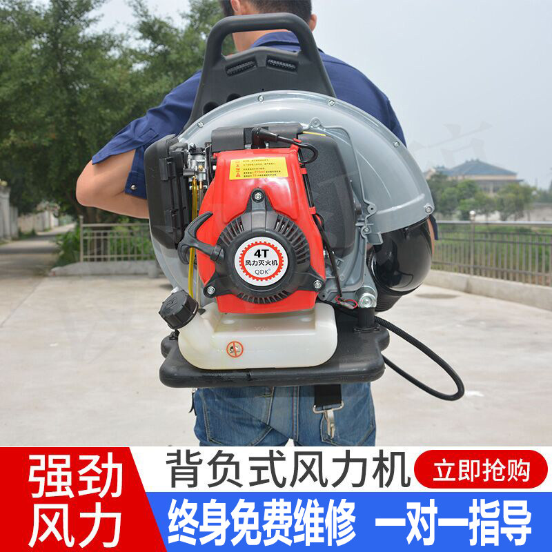 Four-stroke snow blower wind extinguisher high power piggyback falling leaf gasoline hair dryer forest fire extinguisher