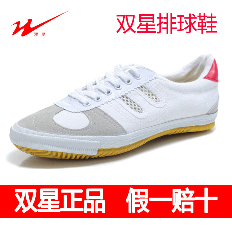 Double Star Volleyball Shoes Training Shoes Bull Gluten Bottom Men And Women Breathable Shoes Sails Shoes For Sports Shoes Military Training Shoes