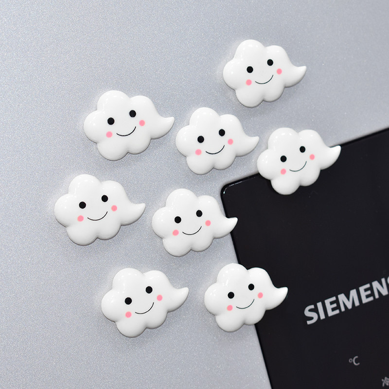 Korea cute cartoon creative refrigerator with cloud magnetic magnetic magnetic tailored home decoration