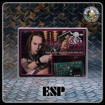 ESP MM-04 Boost Alexi Laiho 电吉他 前级 主动 增益 拾音器电路