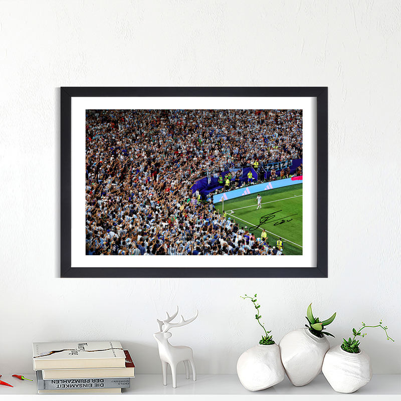 2026 Football Masterpiece Argentina Adoring Messi A4 Aluminum Alloy Decorative Photo Frame Photo Wall Tabletop Mural 2026 Football Masterpiece Argentina Adoring Messi A4 Aluminum Alloy Decorative Photo Frame Photo Wall Tabletop Mural