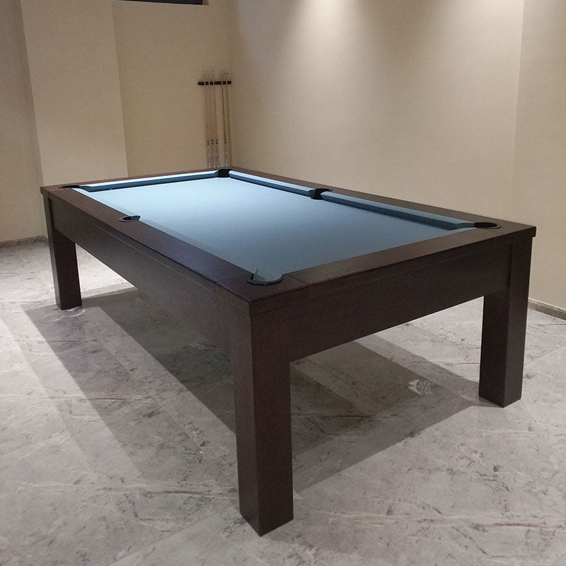 Home multifunctional custom billiard table small standard black eight or nine ball adult solid wood light luxury