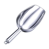 Bar Legend, натуральная утолщенная нержавеющая сталь № 4, лопата для льда, пищевая лопата, лопата для риса, лопата для муки, лопата для сахара.