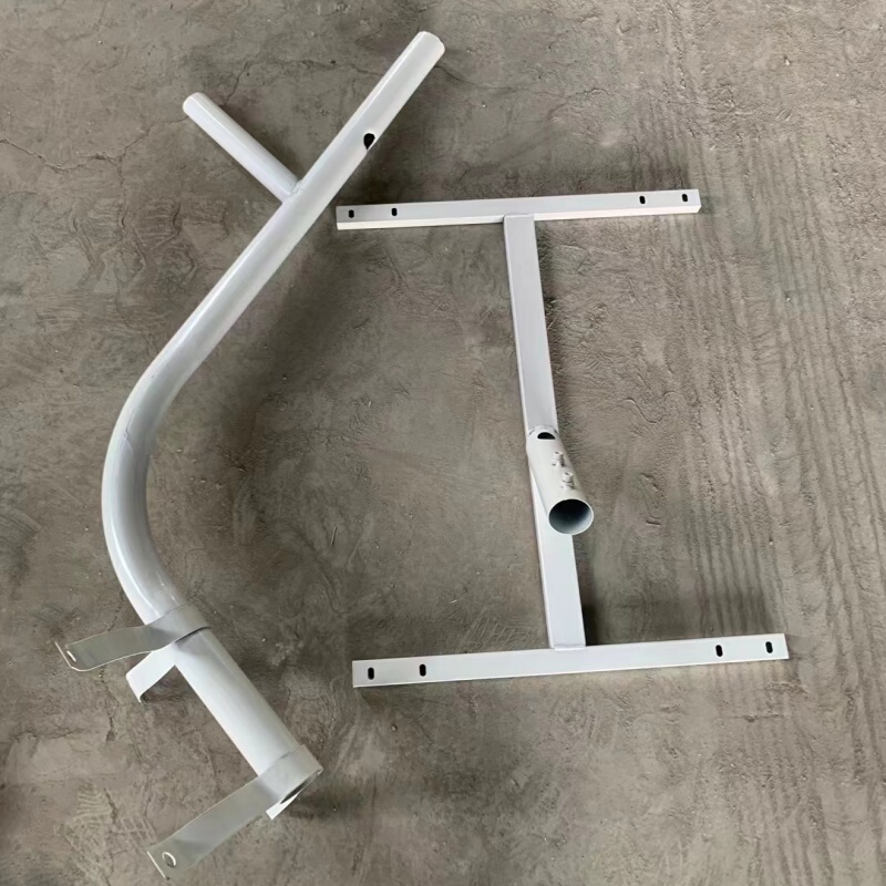 Solar Arm Picking Street Light Pole Wire Pole Wall Suction Hoop Light Pole 1m Solar Panel Bracket Led Picking Arm Light Pole
