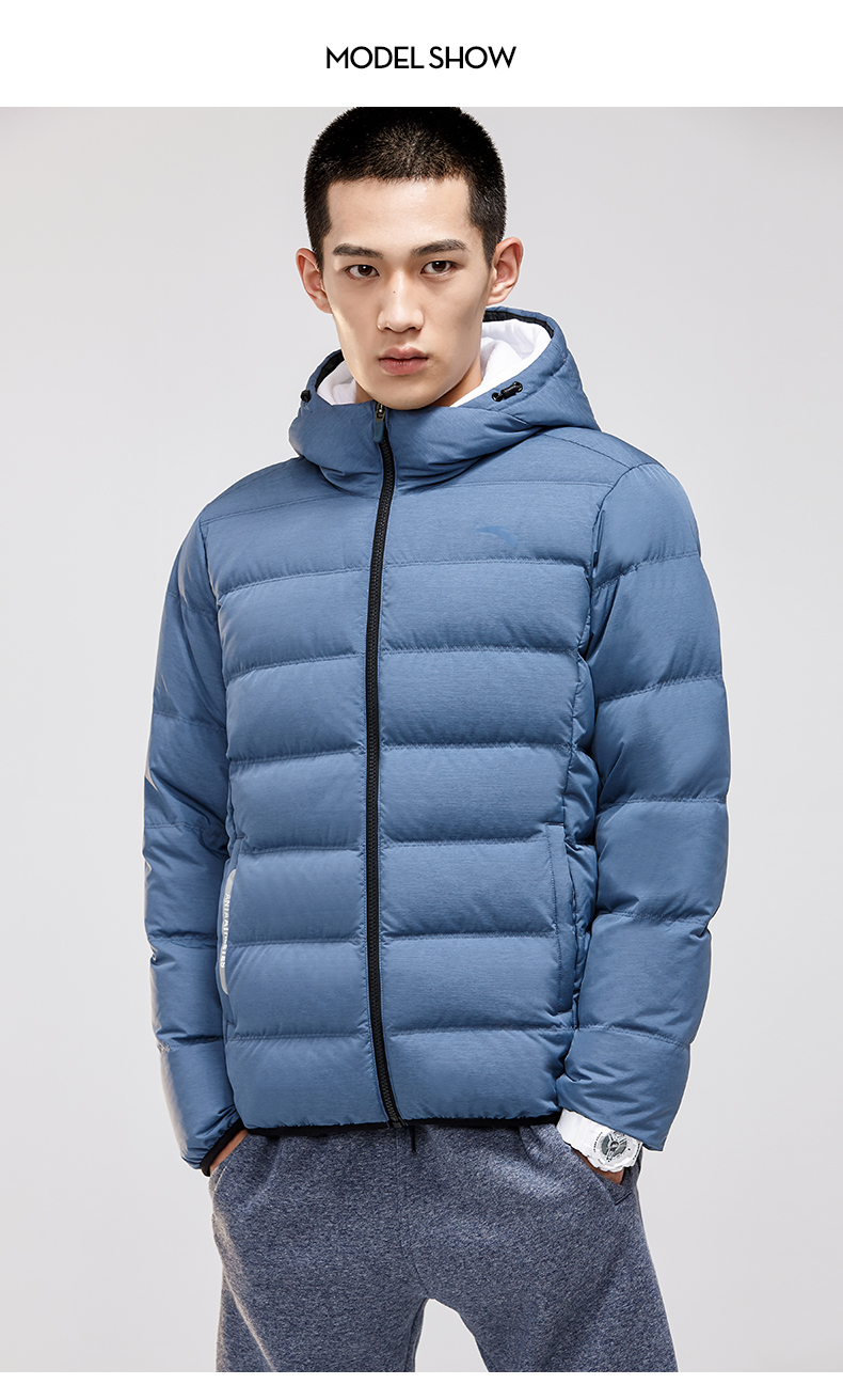 Anta nam down jacket 2018 mùa đông mới trang web chính thức xác thực dày ấm thể thao xuống áo khoác nam áo khoác lông vũ lining nam