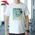 Anta sports nam tay ngắn 2019 mùa xuân mới trang web chính thức in áo thun thể thao nam giản dị 15911146 - Áo phông thể thao áo thun gym Áo phông thể thao
