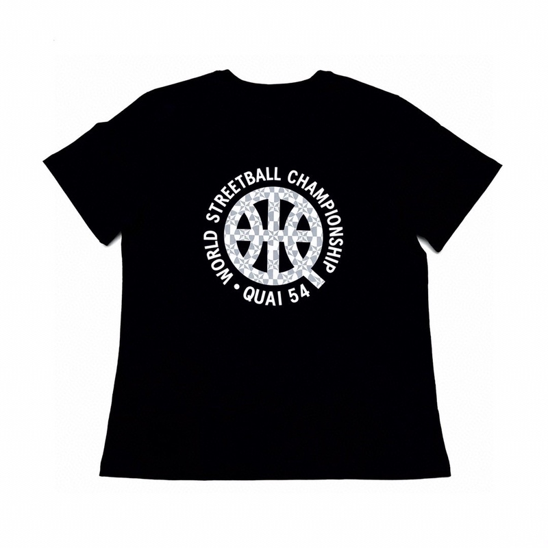 Paris Quai54 World Streetball Tournament Men's Fashion Sports Casual Basketball Loose Round Neck Short Sleeve T-Shirt