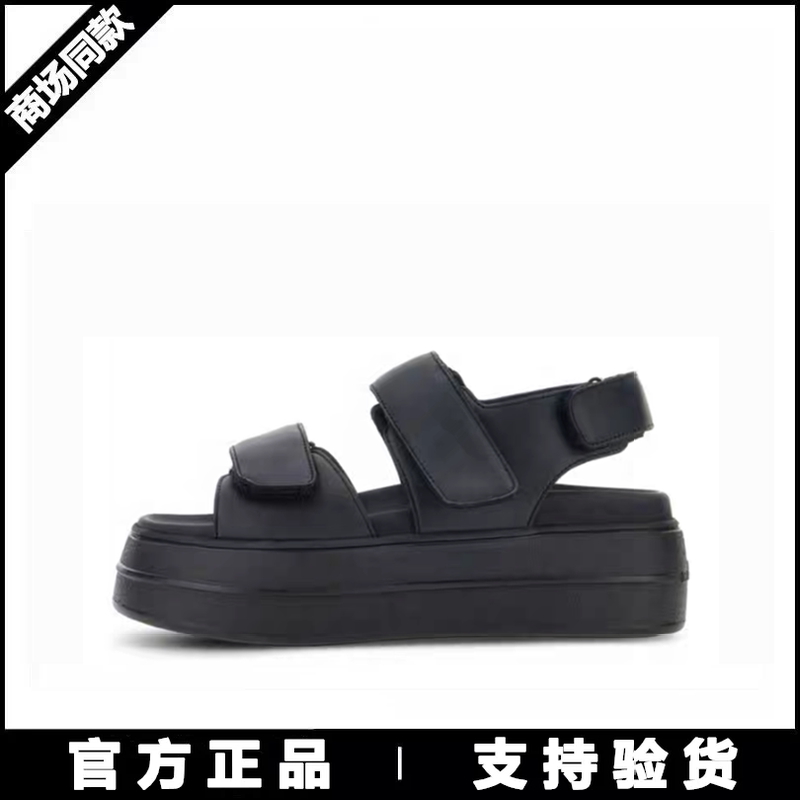 [Same Style as Tan Jianci] Mall Women's Shoes 2026 New Model Skyscraper Series High-Heeled Thick-Soled Casual Sandals