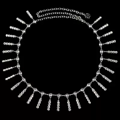 Ottina Lei dance rhinestone waist diamond belt female drip drill sexy belt Oriental dance waist