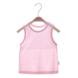 Детский бюстгальтер-топ для мальчиков, летняя тонкая футболка для раннего возраста для девочек без рукавов, эффект подтяжки, 0-1 лет