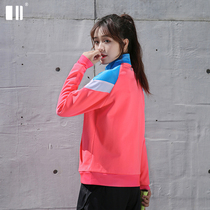 2022 new single Double Number Badminton Suit Spring Autumn Jacket Women Running Casual Sportswear Long Sleeve Zip Jacket