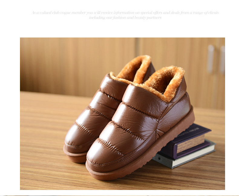 Pantoufles enfants en autre pour hiver - semelle caoutchouc naturel - Ref 986802 Image 54