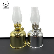 JFEIBLUE Outdoor Camping Metal Retro Coal Oil Lamp Europe Outlet Pony Light Atmosphere Tent Lamp Mobil
