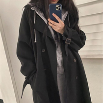 MSTOKYO2021 autumn and winter New loose long small temperament fashion overcoat coat coat