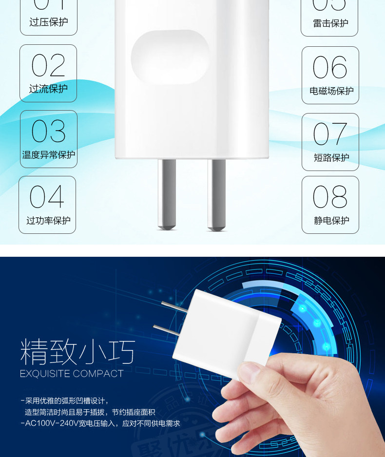 chargeur HUAWEI pour téléphones HUAWEI HUAWEI - Ref 1293116 Image 11