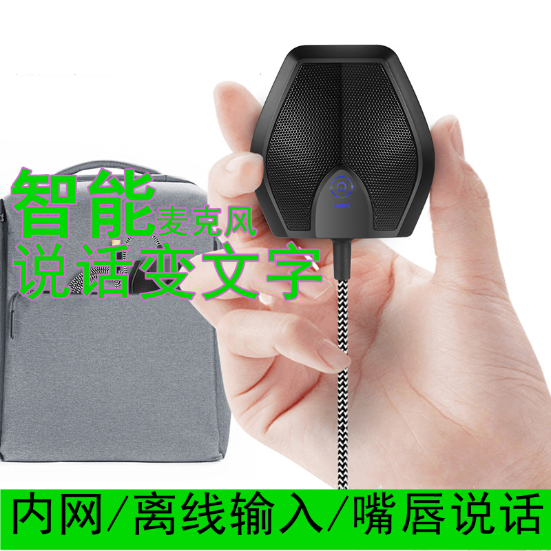 RyuZhan G11 Microphone Microphone Desktop Wired Voice Typing Conference Offline Voice Input Notebook Noise Reduction