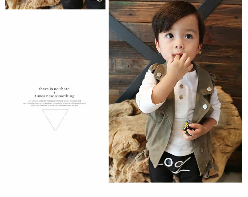 Gilet garcon &AMP en Toile de coton - Ref 2067220 Image 17