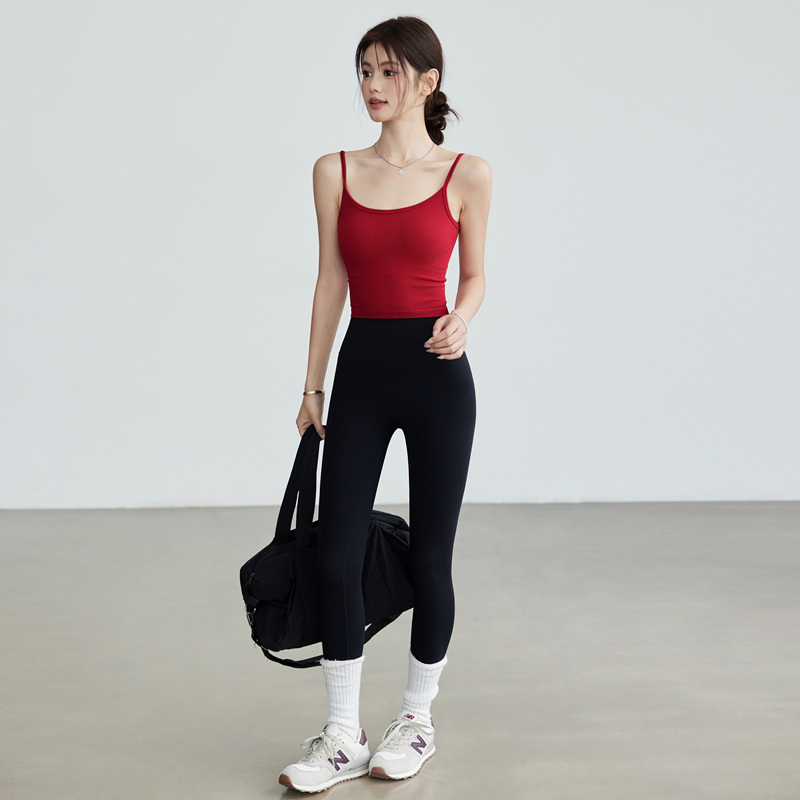 Lulu Nofvmo Sports Vest with Beautiful Back Straps, Chest Pads, Running Training Fitness Bra, Yoga Underwear for Women