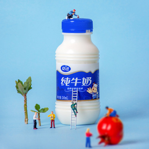 降价！夏进 孕妇学生成长营养早餐纯牛奶243ML*24瓶装