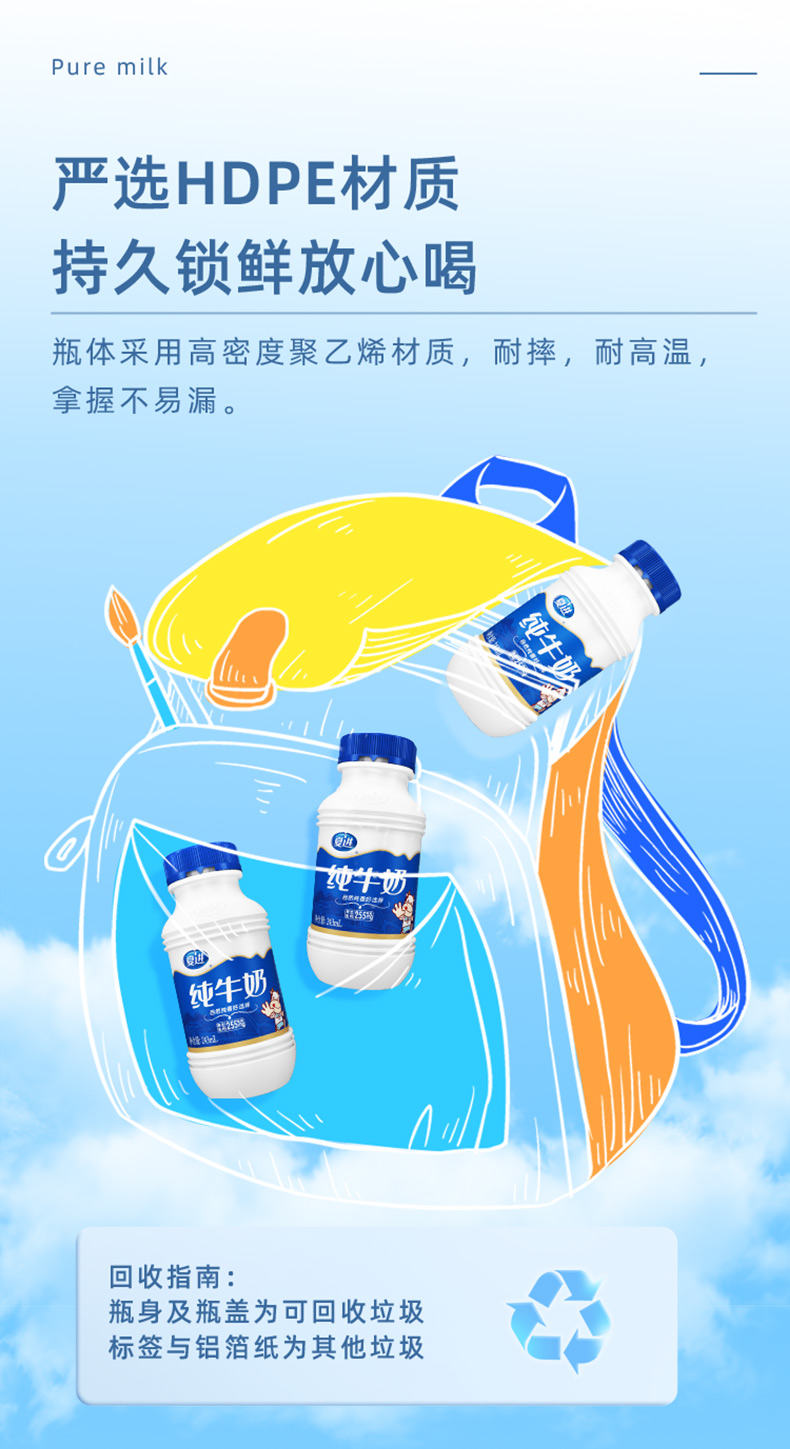 夏进 全脂纯牛奶 243ml*24瓶 图11