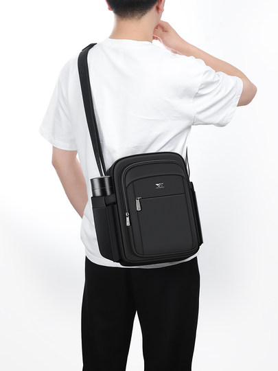 Septwolves-Bolso de hombro para hombre, bandolera, novedad de 2026, Mochila pequeña portátil para salir, papá