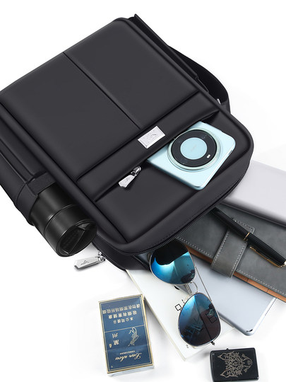 Мужская сумка через плечо Septwolves, новинка 2026 года, портативная повседневная маленькая сумка-рюкзак из холста для бизнеса