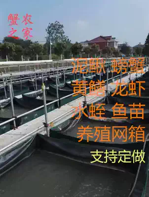 Hairy crab box net Aquaculture net Escape net Shrimp and crab fish box net Temporary loach net fishing net