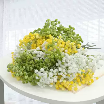 Simulation soft glue starry hipster living room decoration flower small flower plastic star simulation flower fake flower
