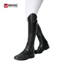 ME equestrian soft leather leggings for adults men and women same style for teenagers and children riding leggings knight equipment equestrian supplies