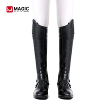 ME equestrian soft leather leggings for men and women teenagers riding leggings knight equipment equestrian supplies