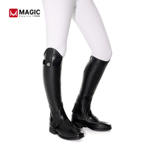 ME equestrian soft leather leggings for adults men and women same style for teenagers and children riding leggings knight equipment equestrian supplies