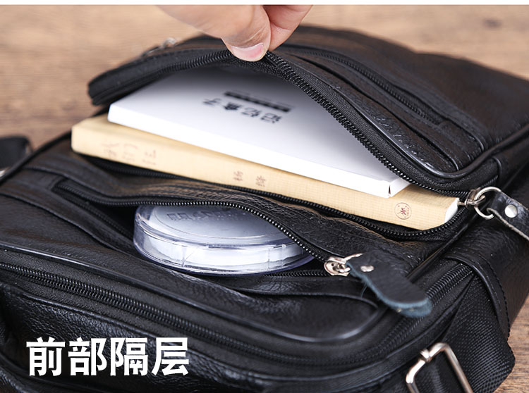 Kinh doanh công suất lớn da bò nam túi xách tay dọc da túi xách nam túi cặp IPAD máy tính túi túi xách vascara