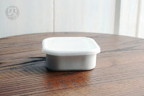 One-meter enamel micro-defect medium thickened enamel bowl Enamel bowl fresh-keeping sealed bowl storage box Storage box