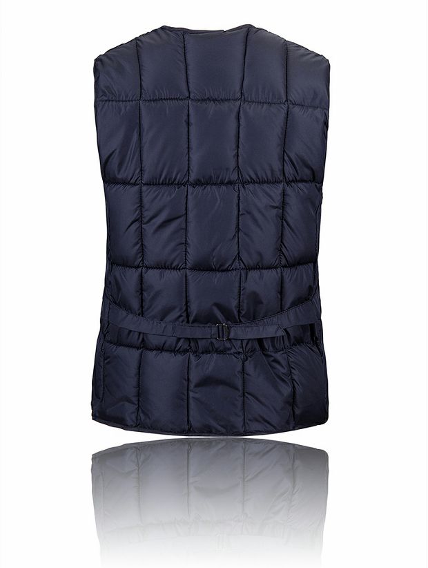 Mùa thu và mùa đông quần áo trung niên nam lớn bỏ túi vest clip xuống bông ấm áo vest overalls cha mặc cắt vai áo ba lô nam