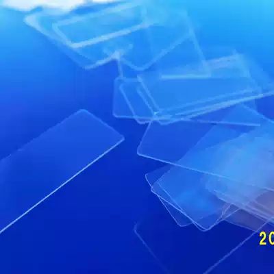 Rectangular pet insulation rl44 button No. 5 battery insulation strip isolation Malar sheet film transparent plastic