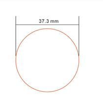 37mm round iron sheet etc adhesive high viscosity 3am glued to the wall of the tile with double-sided adhesive tape