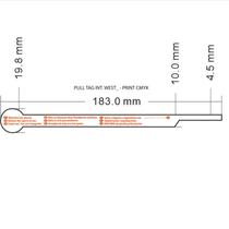 183X20pet Membrane Insulation Sticker Macula Button 5 Number of battery Isolation Silk Inprint thin pvc transparent plastic sheet