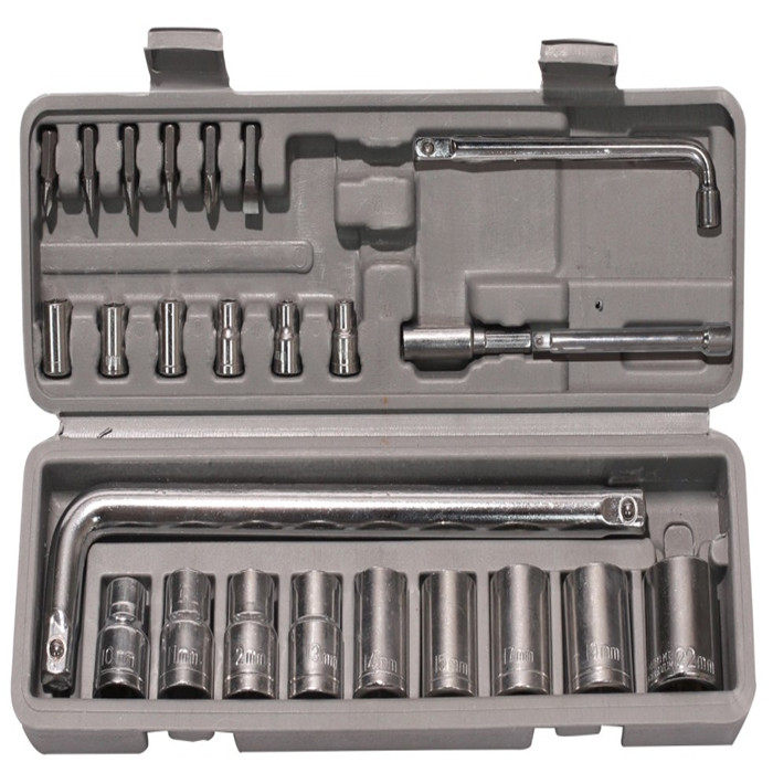 26 piece sleeve set sleeve set auto repair auto protection hardware sleeve set hand tool ratchet wrench set