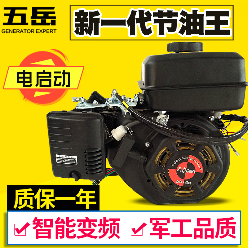 Five Yue 48v60v72v Electric Vehicle Cars Quadricycles Car Frequency Conversion Petrol Dynamo tricycle Sizer