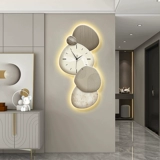 Декоративная роспись столовой Шилайрун, роспись часов, подвесная картина с подсветкой, роспись настенных часов в стиле ваби-саби, роспись настенных часов, роспись новых подвесных часов