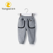 Tongtai quần bé bông mùa xuân và mùa thu trẻ em mặc quần âu ấm áp quần thể thao bé trai quần cotton quần áo quần mùa thu.