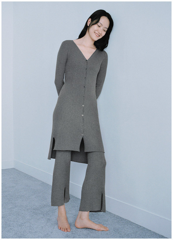 优衣库【设计师合作款】女装 3D罗纹针织长开衫(长袖 毛衣)447453